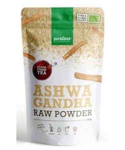 Ashwagandha - Poudre BIO, 100 g de Purasana super aliment