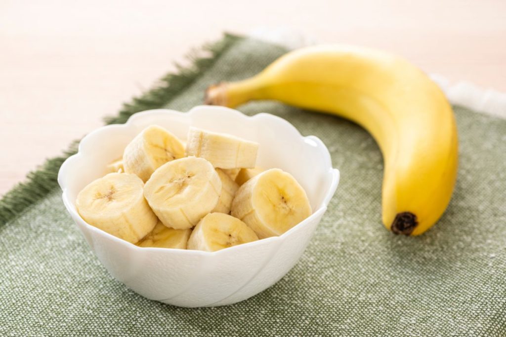 le fruit le plus riche en magnesium : la banane