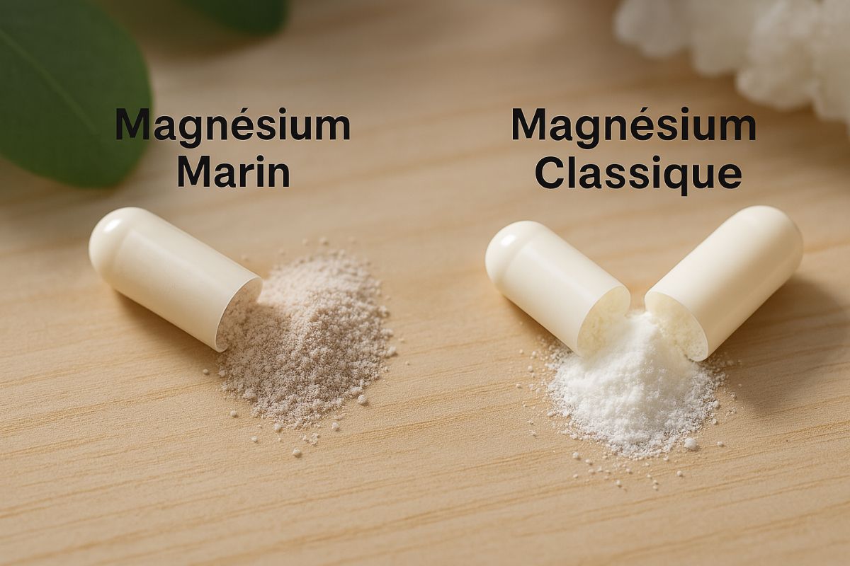 différences entre magnesium et magnesium marin